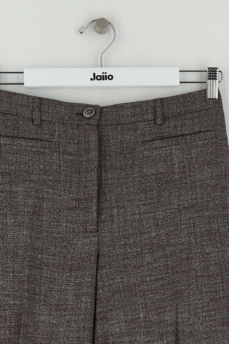 Pantalon large Rouje Marron en Viscose