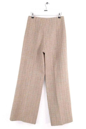 Pantalon large Sandro Beige en Coton