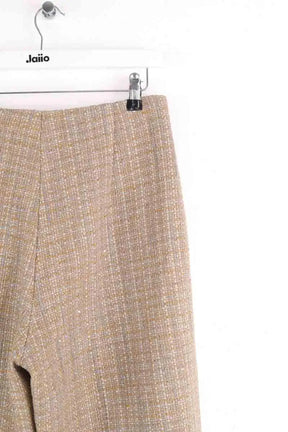 Pantalon large Sandro Beige en Coton
