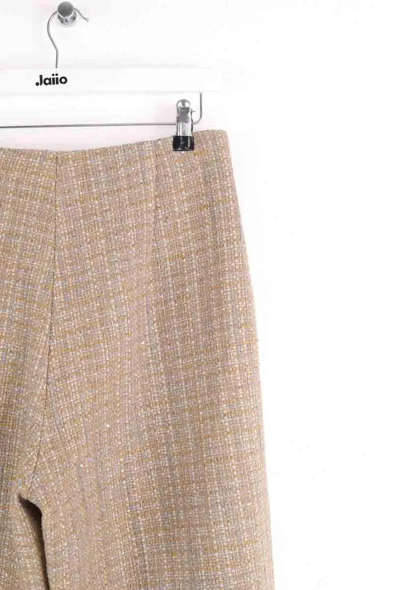 Pantalon large Sandro Beige en Coton