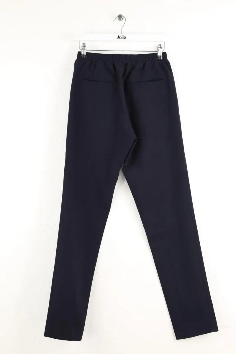 Pantalon large Sandro Marine en Polyester