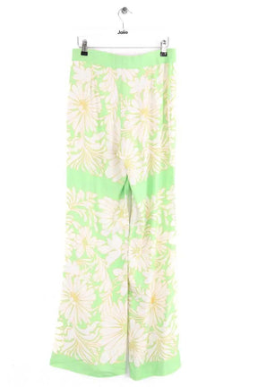 Pantalon large Sandro Vert en Viscose