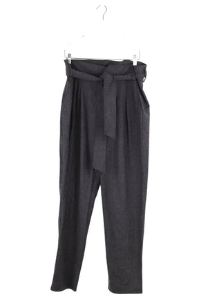 Pantalon large Sézane Anthracite en Coton, taille XL - Seconde Main