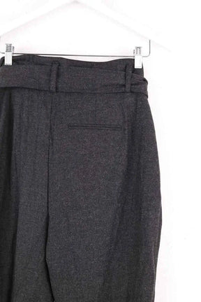 Pantalon large Sézane Anthracite en Coton