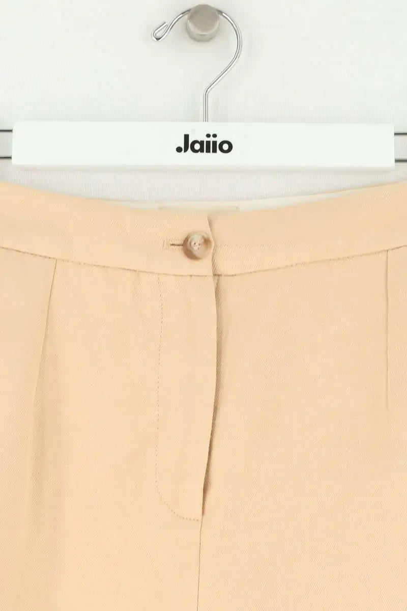Pantalon large Sézane Beige en Coton