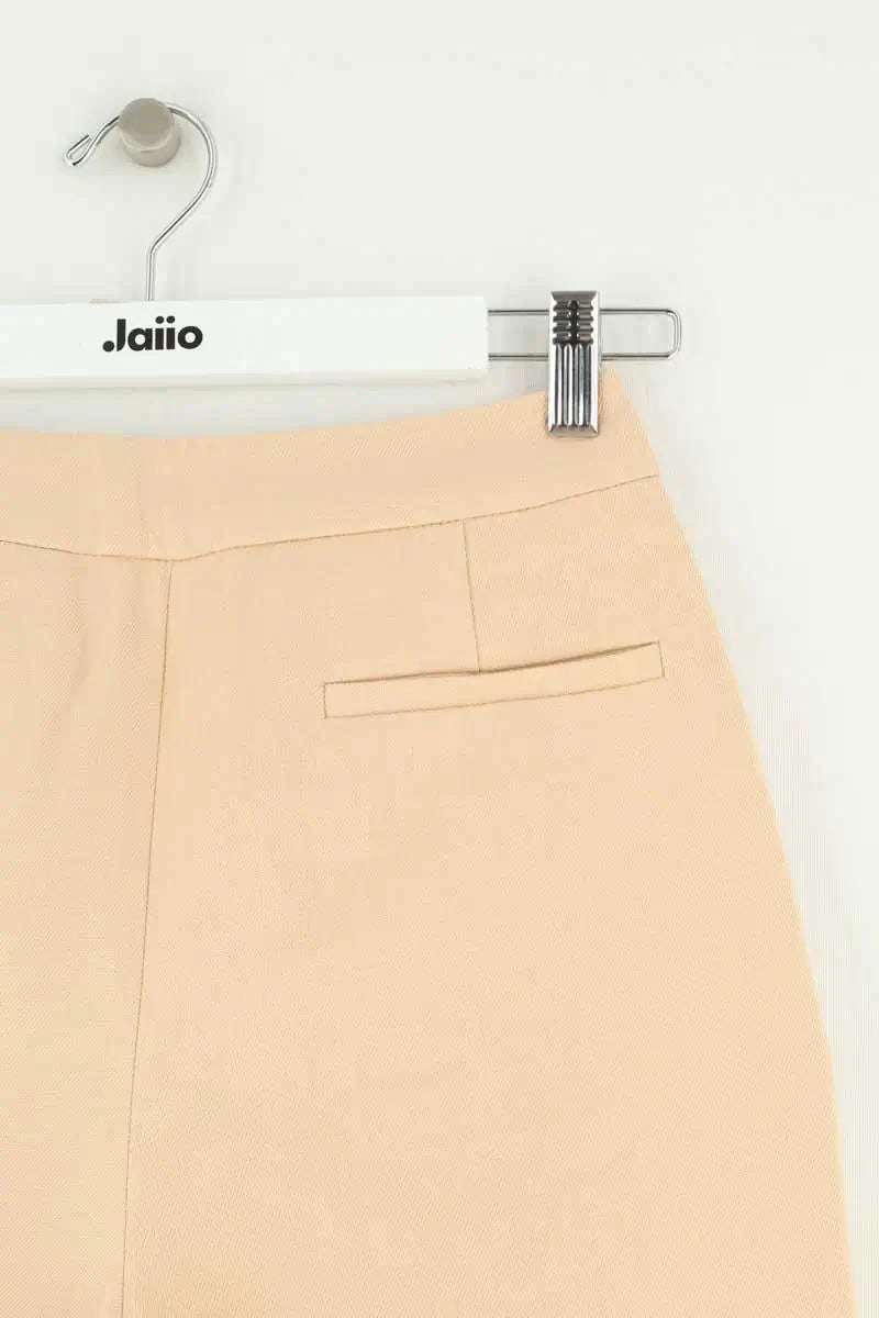 Pantalon large Sézane Beige en Coton