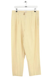 Pantalon large Sézane Beige en Viscose, taille L - Seconde Main