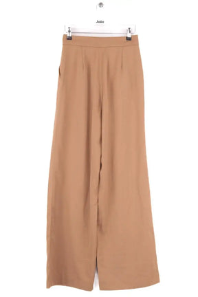 Pantalon large Sézane Camel en Coton