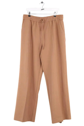 Pantalon large Sézane Camel en Synthétique, taille XXL - Seconde Main