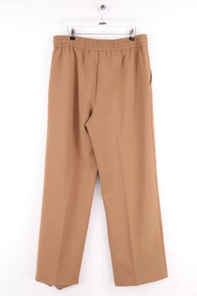 Pantalon large Sézane Camel en Synthétique