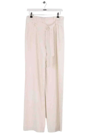 Pantalon large Sézane Ecru en Viscose, taille M - Seconde Main