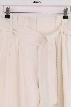 Pantalon large Sézane Ecru en Viscose
