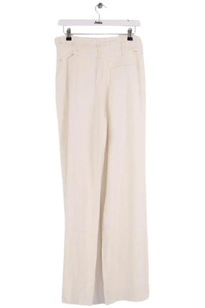 Pantalon large Sézane Ecru en Viscose