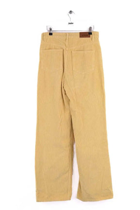 Pantalon large Sézane Jaune en Coton