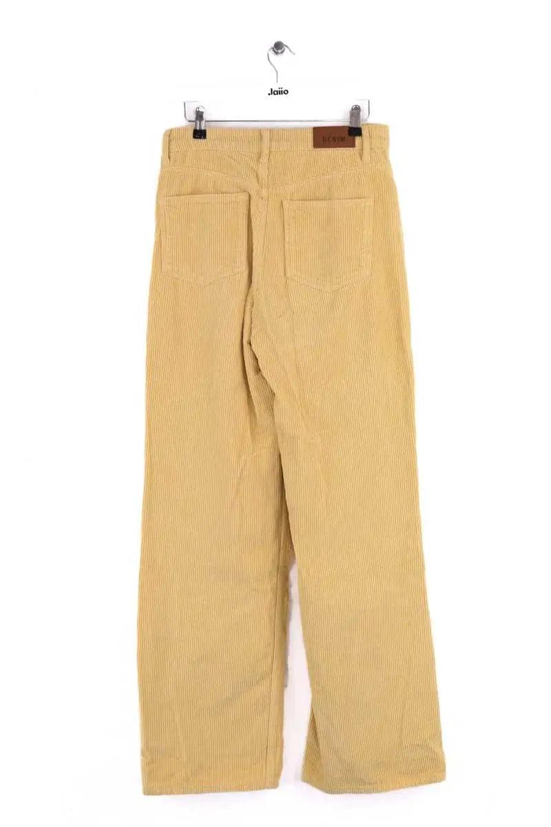 Pantalon large Sézane Jaune en Coton