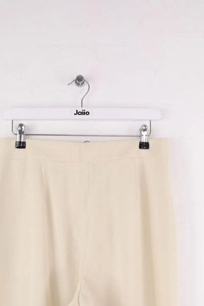 Pantalon large Sézane Jaune en Synthétique