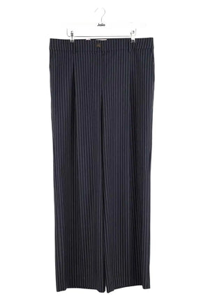 Pantalon large Sézane Marine en Polyester, taille XXL - Seconde Main