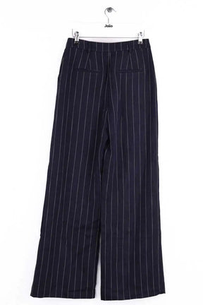 Pantalon large Sézane Marine en Viscose