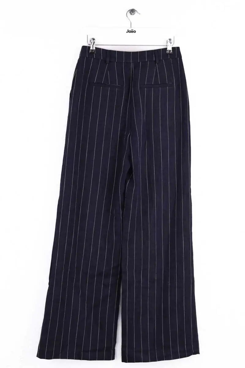 Pantalon large Sézane Marine en Viscose