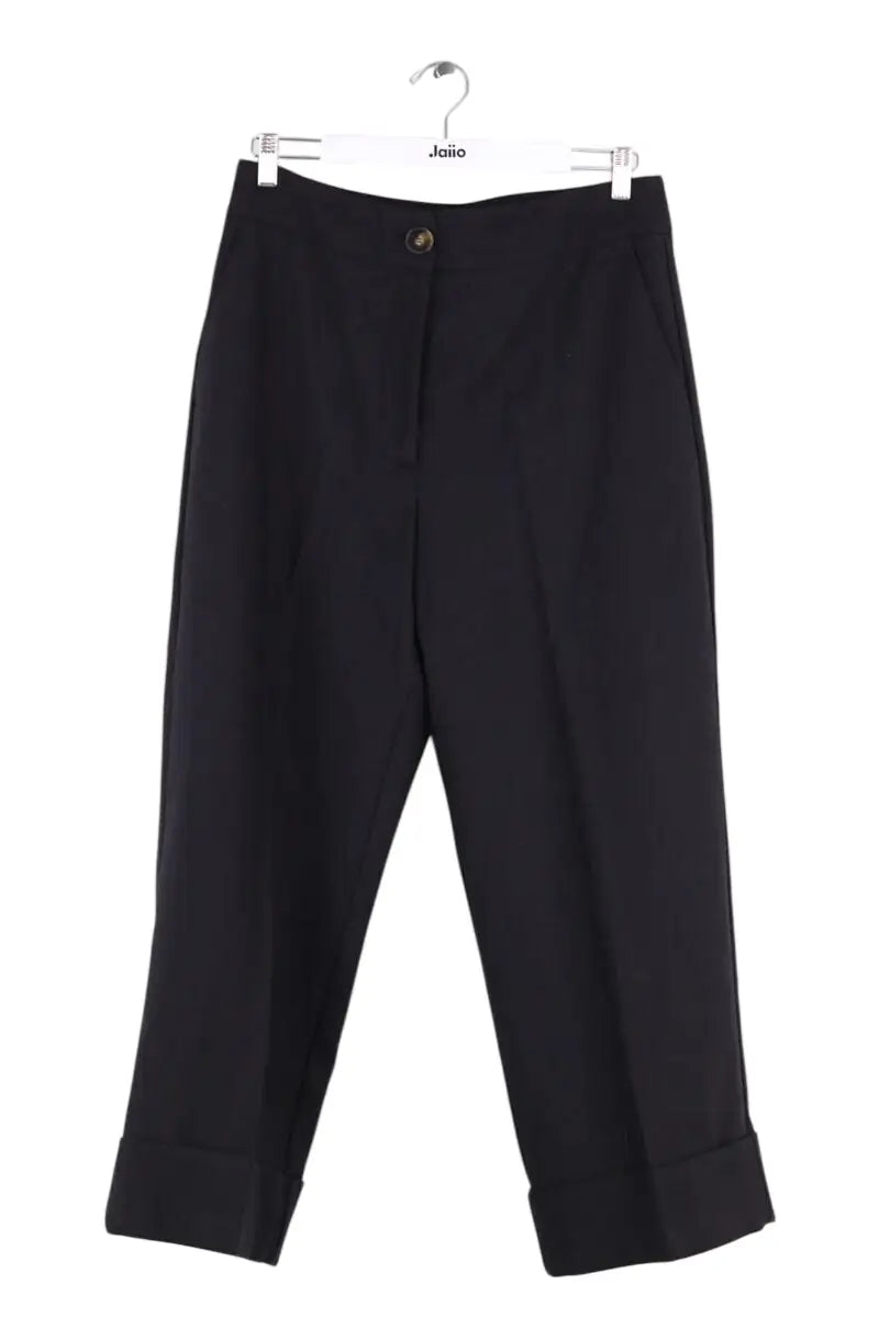 Pantalon large Sézane Noir en Coton, taille XL - Seconde Main