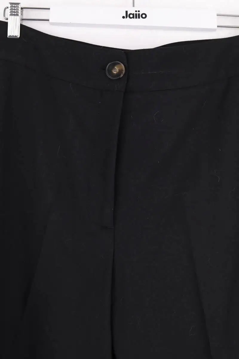 Pantalon large Sézane Noir en Coton