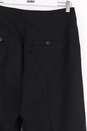 Pantalon large Sézane Noir en Coton