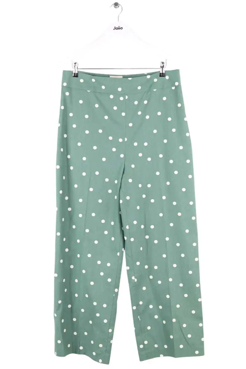 Pantalon large Sézane Vert en Lin, taille XXL - Seconde Main