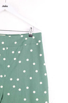 Pantalon large Sézane Vert en Lin
