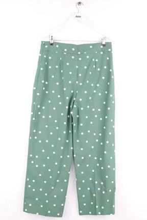 Pantalon large Sézane Vert en Lin