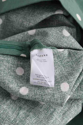 Pantalon large Sézane Vert en Lin