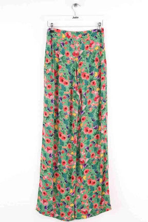 Pantalon large Sézane Vert en Viscose