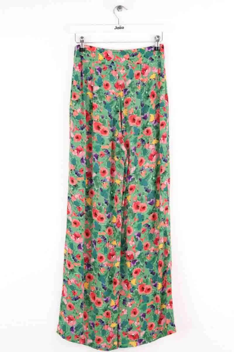 Pantalon large Sézane Vert en Viscose