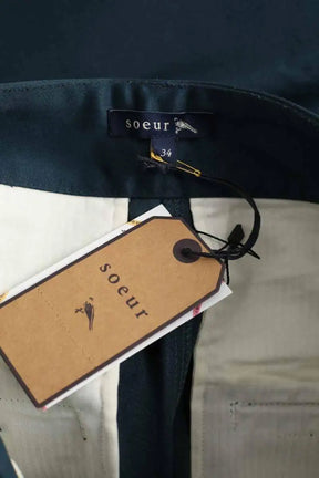 Pantalon large Soeur Junky Vert en Coton