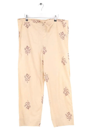 Pantalon large Soeur Titouan Beige en Coton, taille S - Seconde Main