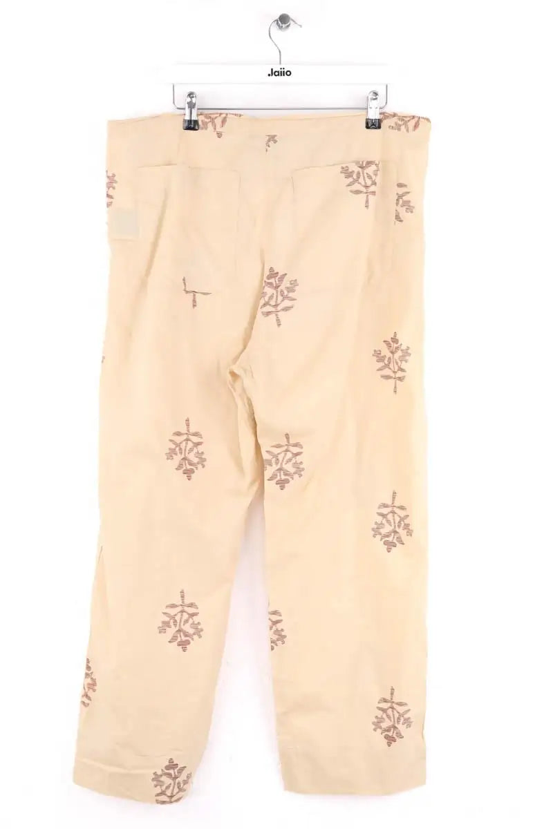 Pantalon large Soeur Titouan Beige en Coton