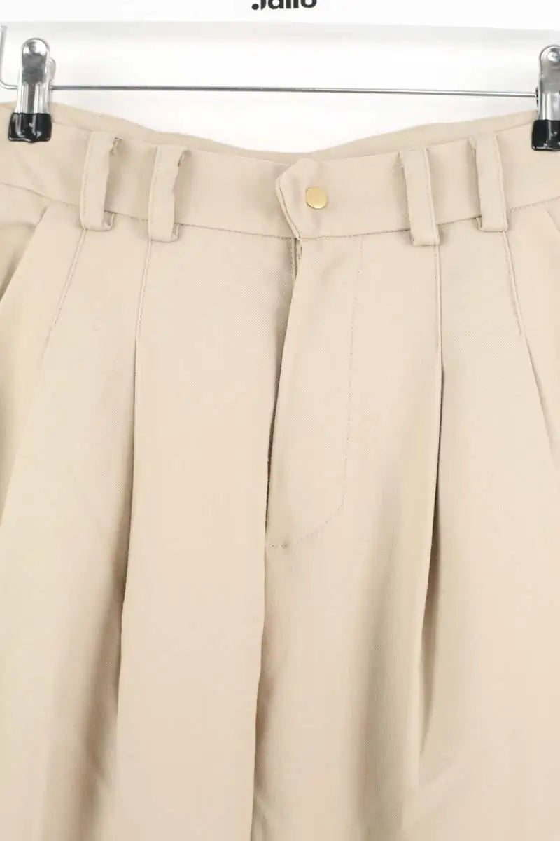 Pantalon large Songe Lab Ecru en Polyester
