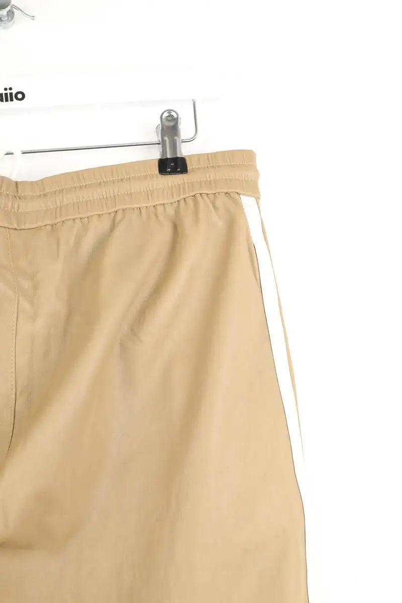 Pantalon large SPRWMN Beige en Cuir