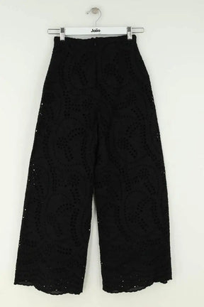 Pantalon large Tara Jarmon Noir en Coton