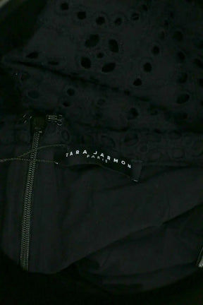 Pantalon large Tara Jarmon Noir en Coton