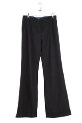Pantalon large Tara Jarmon Noir en Laine, taille M - Seconde Main