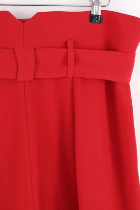 Pantalon large Tara Jarmon Pia Rouge en Synthétique