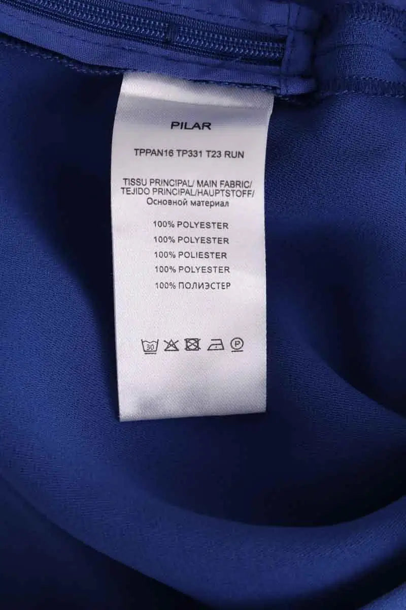 Pantalon large Tara Jarmon Pilar Bleu en Synthétique