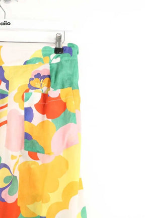 Pantalon large The Label Edition Multicolore en Coton