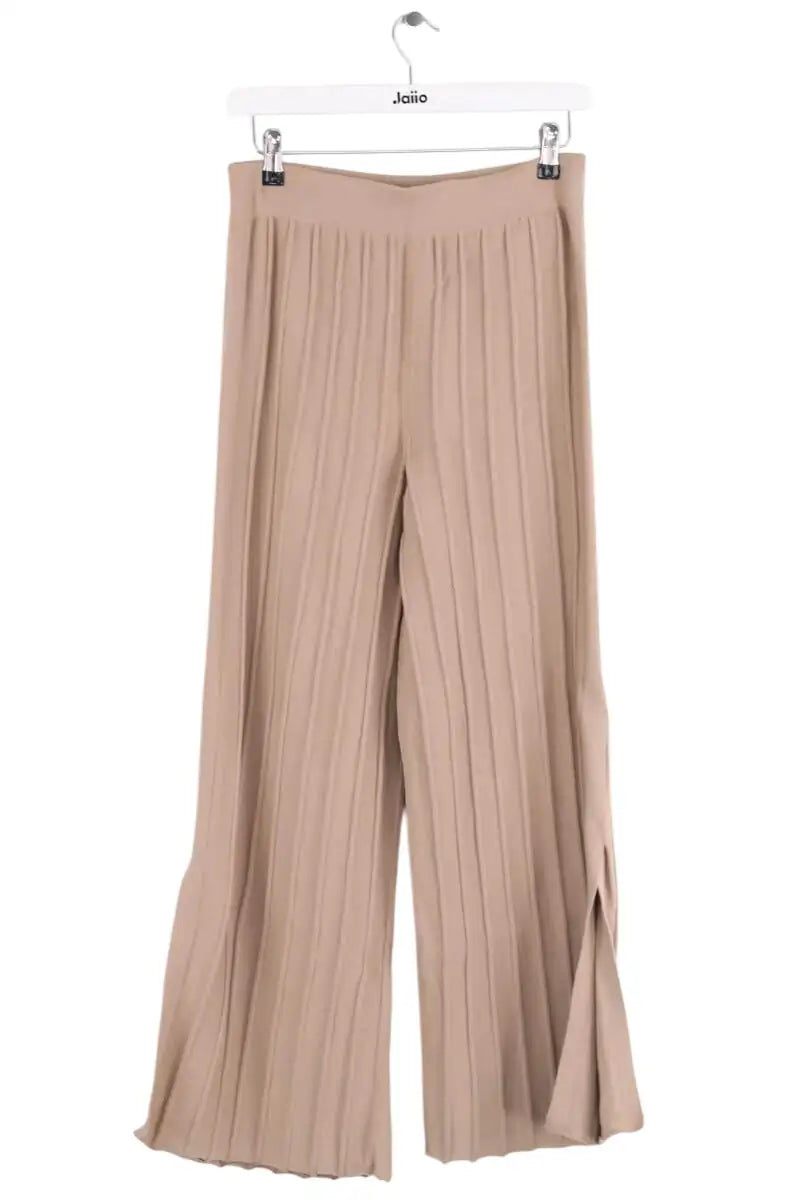 Pantalon large Theory Camel en Laine, taille S - Seconde Main