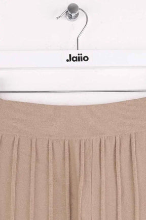 Pantalon large Theory Camel en Laine