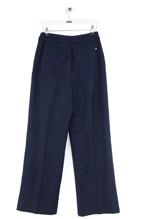 Pantalon large Tommy Hilfiger Bleu en Coton