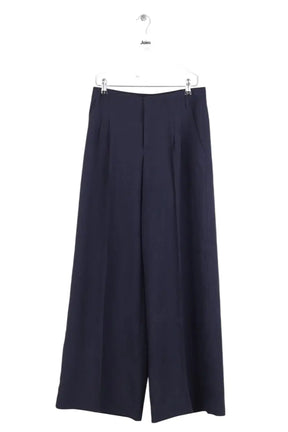 Pantalon large Vince Noir en Synthétique, taille XL - Seconde Main