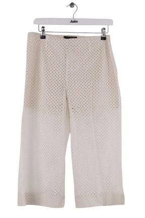 Pantalon Liu Jo Ecru en Synthétique, taille S - Seconde Main