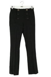Pantalon Louis Vuitton Noir en Laine, taille S - Seconde Main
