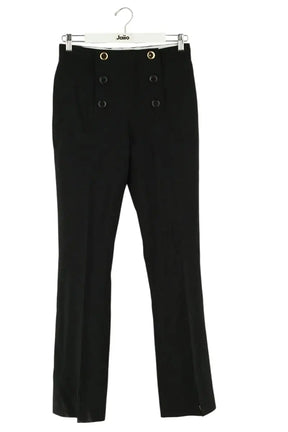 Pantalon Louis Vuitton Noir en Laine, taille S - Seconde Main